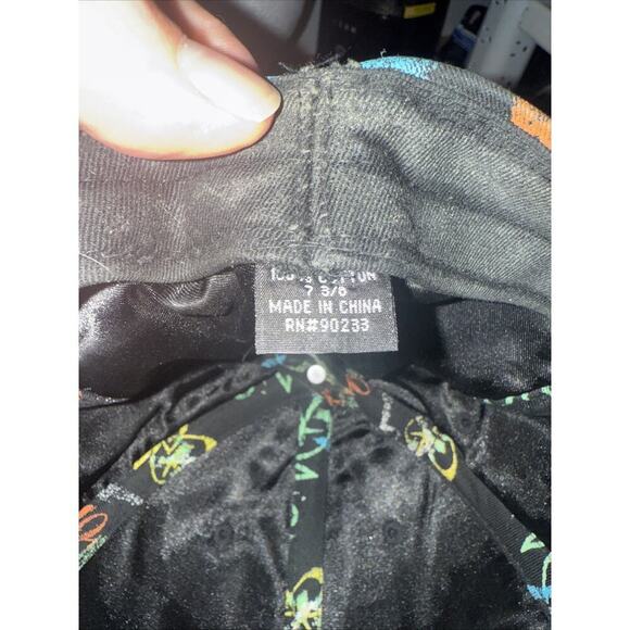 Men's New Era Vert Graffiti 9FIFTY Fitted Flat bill Hat Size 7 3/8 - Picture 6 of 6